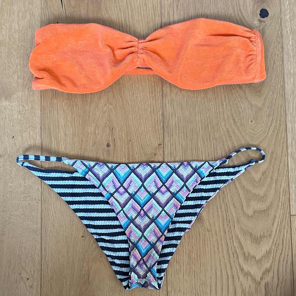 Billabong Reversible Patterned Bikini Bottoms